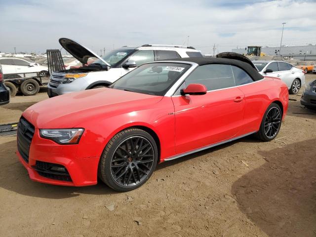 AUDI A5 SPORT 2017 with VIN WAUD2AFHXHN003434 - Photo from auction