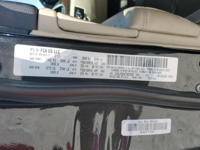 Photo 14 from auction – 2015 JEEP GRAND CHER with VIN 1C4RJFBGXFC827657
