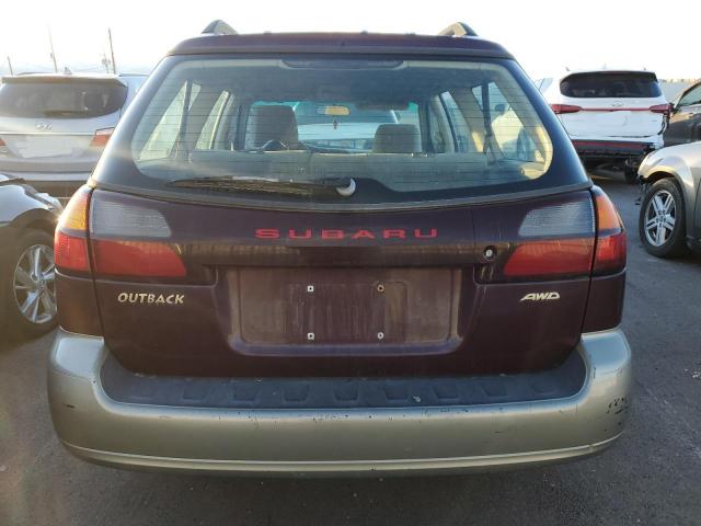 Photo 6 from auction – 2001 SUBARU LEGACY OUT with VIN 4S3BH665817637377