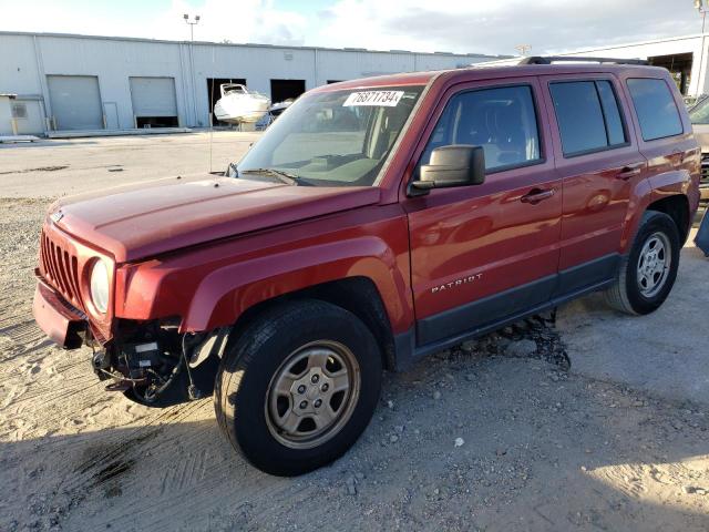 JEEP PATRIOT SP 2015 with VIN 1C4NJPBB9FD349508 - Photo from auction