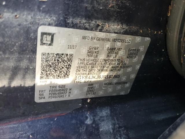 Photo 14 from auction – 2018 CADILLAC ESCALADE E with VIN 1GYS4JKJ8JR181865