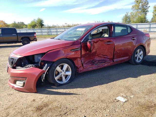 KIA OPTIMA LX 2015 with VIN 5XXGM4A75FG481876 - Photo from auction