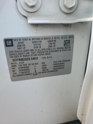 Foto 14 de la subasta – 2012 CADILLAC SRX PERFOR con VIN 3GYFNBE35CS654624