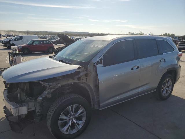 TOYOTA HIGHLANDER 2015 with VIN 5TDZKRFH0FS059784 - Photo from auction