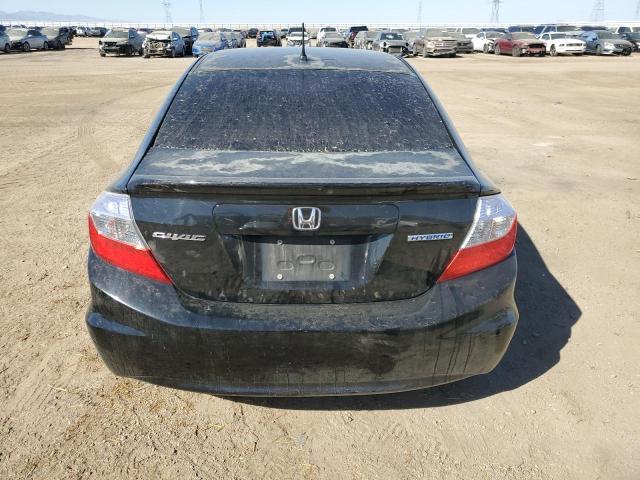 Photo 6 from auction – 2012 HONDA CIVIC HYBR with VIN JHMFB4F2XCS009882