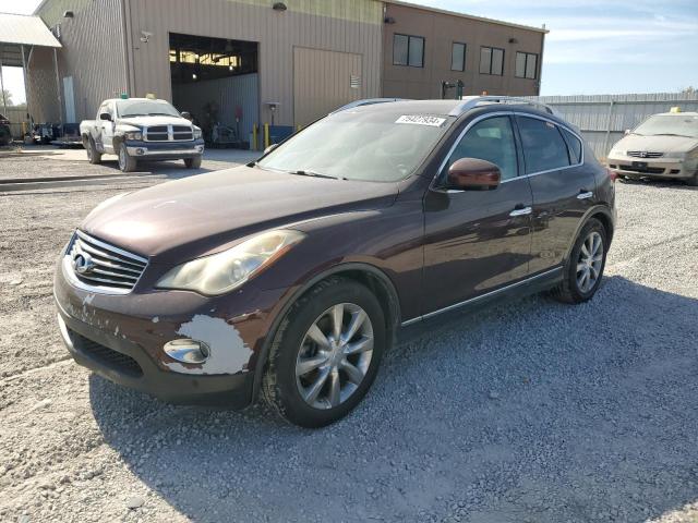 INFINITI EX35 BASE 2011 with VIN JN1AJ0HRXBM850673 - Photo from auction