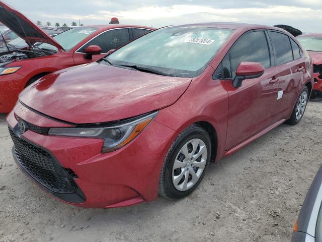 TOYOTA COROLLA LE 2022 with VIN JTDEPMAE2NJ209454 - Photo from auction