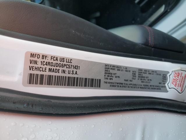 Photo 14 from auction – 2023 DODGE DURANGO GT with VIN 1C4RDJDG6PC571431