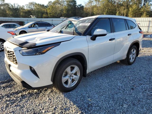 TOYOTA HIGHLANDER 2023 مع رقم تعريف المركبة 5TDKDRAHXPS005302 - صورة من المزاد