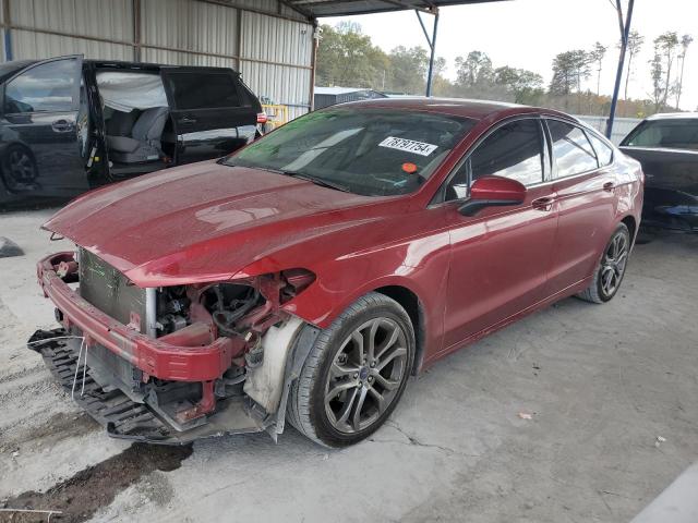 FORD FUSION SE 2017 with VIN 3FA6P0HD3HR348227 - Photo from auction