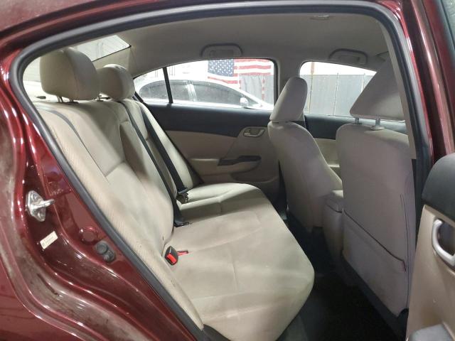 Photo 10 from auction – 2013 HONDA CIVIC LX with VIN 19XFB2F59DE254158