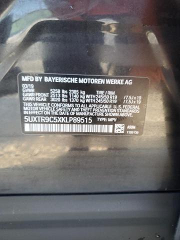 Photo 14 from auction – 2019 BMW X3 XDRIVE3 with VIN 5UXTR9C5XKLP89515