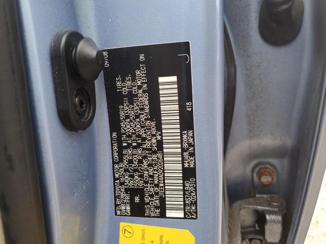 Photo 14 from auction – 2009 TOYOTA HIGHLANDER with VIN JTEEW44A092026481