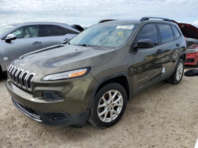 JEEP CHEROKEE S 2015 with VIN 1C4PJLAB3FW632607 - Photo from auction