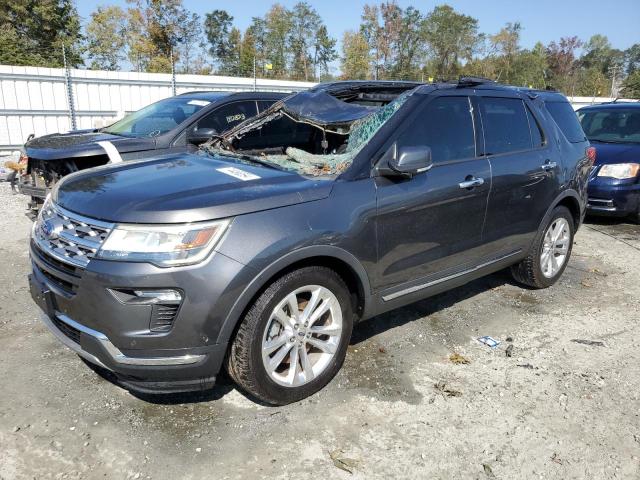 FORD EXPLORER L 2018 with VIN 1FM5K7F81JGB27270 - Photo from auction