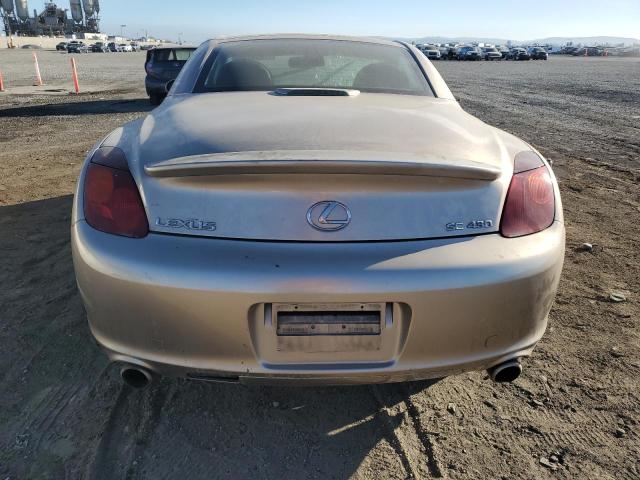 Photo 6 from auction – 2002 LEXUS SC 430 with VIN JTHFN48Y520011557