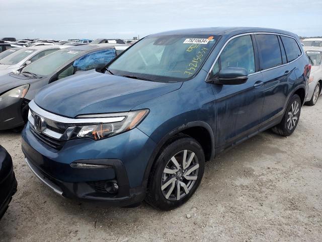 HONDA PILOT EX 2021 con VIN 5FNYF5H39MB012345 - Foto de la subasta