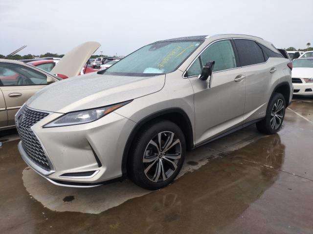 LEXUS RX 450H 2021 with VIN 2T2HGMDA2MC058384 - Photo from auction