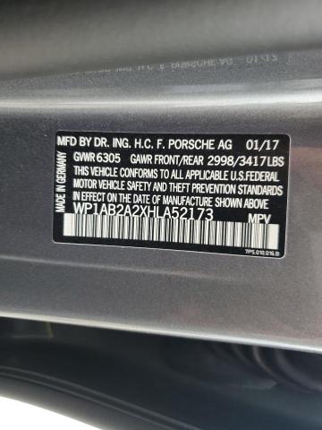 Photo 14 from auction – 2017 PORSCHE CAYENNE S with VIN WP1AB2A2XHLA52173