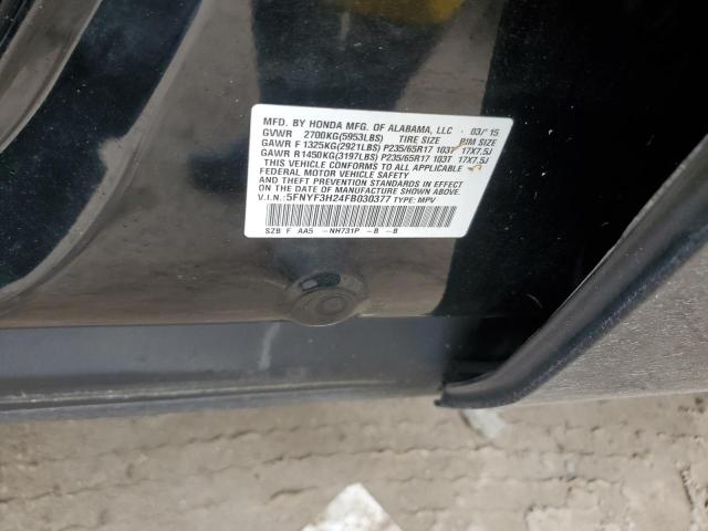 Zdjęcie 14 z aukcji – 2015 HONDA PILOT LX z VIN 5FNYF3H24FB030377