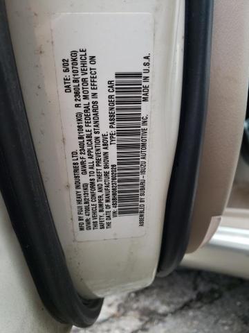 Photo 14 from auction – 2003 SUBARU LEGACY OUT with VIN 4S3BH806237602026