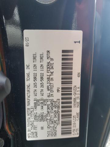 Photo 14 from auction – 2023 TOYOTA SEQUOIA SR with VIN 7SVAAAAA5PX001618