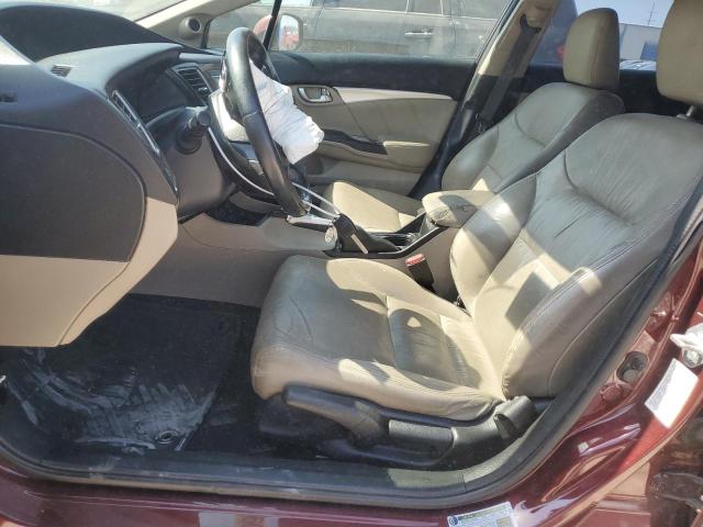 Photo 7 from auction – 2013 HONDA CIVIC EXL with VIN 19XFB2F97DE226037