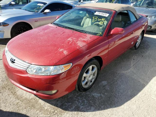TOYOTA CAMRY SOLA 2002 with VIN 2T1FF28P42C598804 - Photo from auction