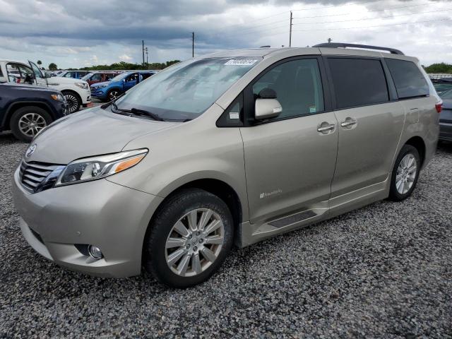 TOYOTA SIENNA XLE 2017 with VIN 5TDYZ3DC3HS882434 - Photo from auction