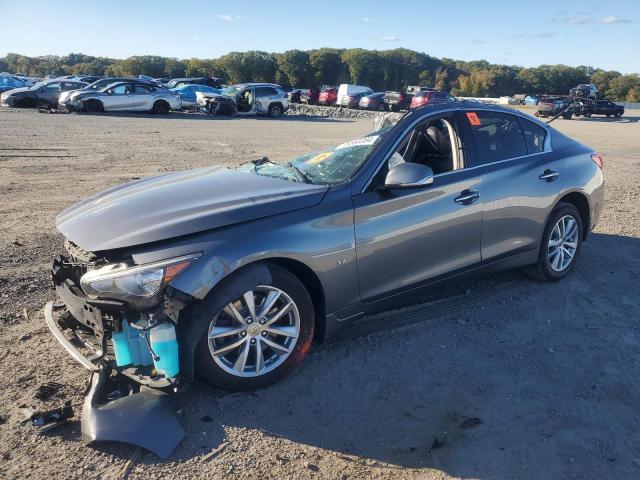 INFINITI Q50 BASE 2015 with VIN JN1BV7AR4FM420154 - Photo from auction