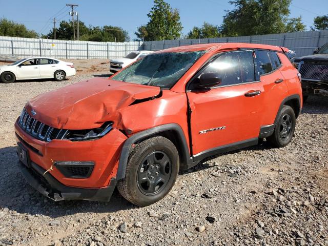 JEEP COMPASS SP 2019 with VIN 3C4NJCAB7KT820215 - Photo from auction