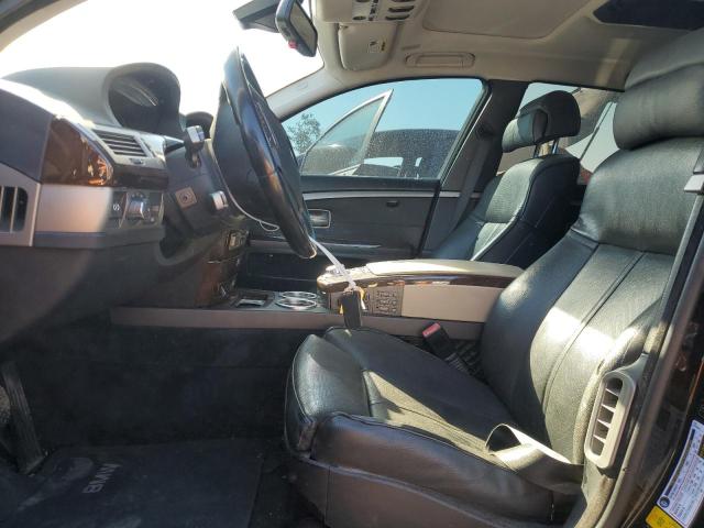 Photo 7 from auction – 2006 BMW 750 LI with VIN WBAHN83516DT32814