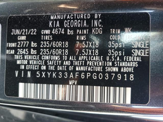Photo 14 from auction – 2023 KIA SPORTAGE E with VIN 5XYK33AF6PG037918