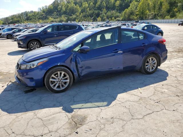 KIA FORTE LX 2017 with VIN 3KPFL4A73HE104389 - Photo from auction