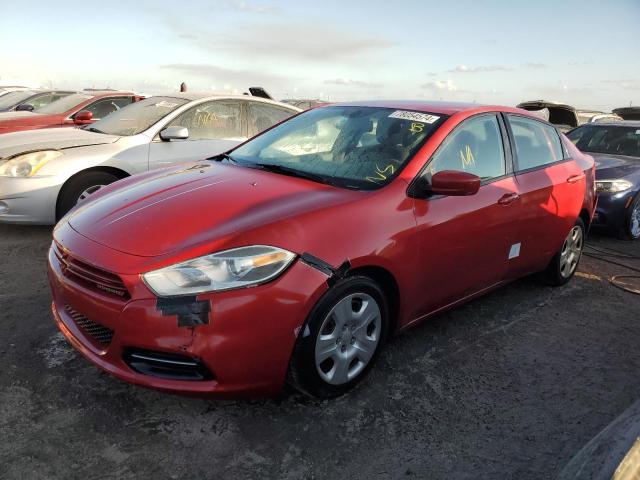 DODGE DART SE 2014 with VIN 1C3CDFAA1ED753293 - Photo from auction