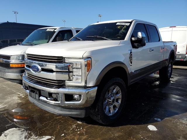 FORD F250 SUPER 2018 with VIN 1FT7W2BT2JEC04206 - Photo from auction