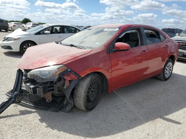 TOYOTA COROLLA L 2018 with VIN 5YFBURHE6JP754206 - Photo from auction
