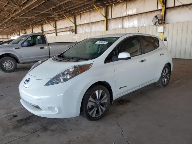 NISSAN LEAF S 2017 with VIN 1N4BZ0CP9HC305066 - Photo from auction
