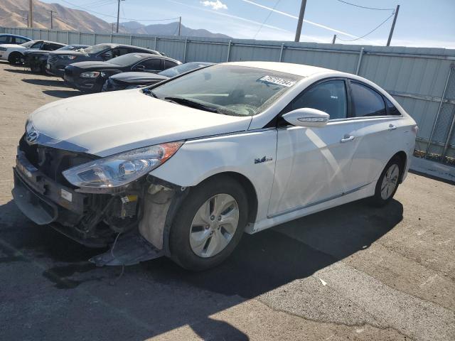 HYUNDAI SONATA HYB 2014 with VIN KMHEC4A40EA118133 - Photo from auction