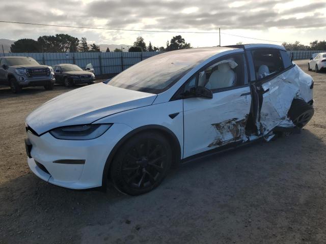 TESLA MODEL X 2022 with VIN 7SAXCAE59NF349511 - Photo from auction