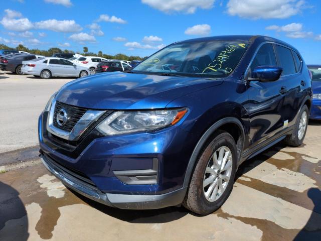 NISSAN ROGUE S 2017 with VIN 5N1AT2MT0HC796282 - Photo from auction