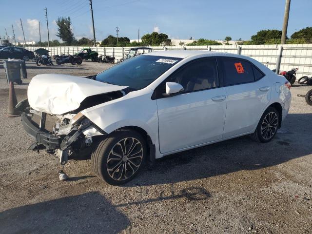 TOYOTA COROLLA L 2015 with VIN 5YFBURHE6FP344142 - Photo from auction