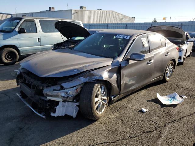INFINITI Q50 BASE 2014 with VIN JN1BV7AP1EM692612 - Photo from auction