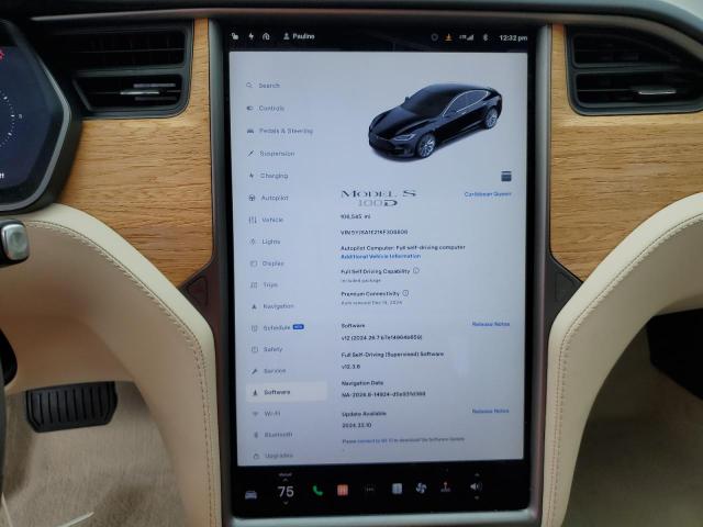 Photo 9 from auction – 2019 TESLA MODEL S with VIN 5YJSA1E21KF308806