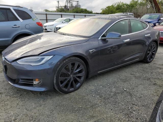 TESLA MODEL S 2020 with VIN 5YJSA1E2XLF413121 - Photo from auction