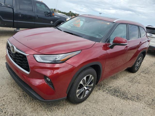 TOYOTA HIGHLANDER 2023 with VIN 5TDKDRAH7PS041125 - Photo from auction