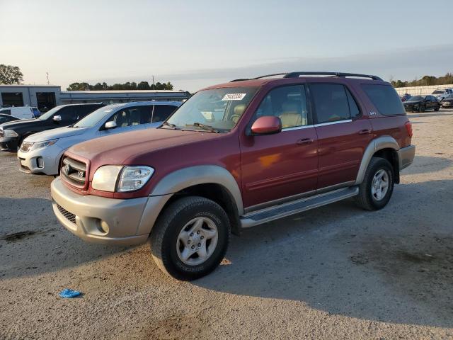 TOYOTA SEQUOIA SR 2002 with VIN 5TDZT34A22S077729 - Photo from auction