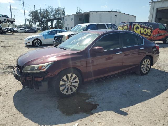 HONDA ACCORD EXL 2015 with VIN 1HGCR2F8XFA046869 - Photo from auction
