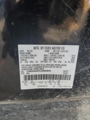 Photo 14 from auction – 2018 FORD EXPLORER P with VIN 1FM5K8AR3JGB80848