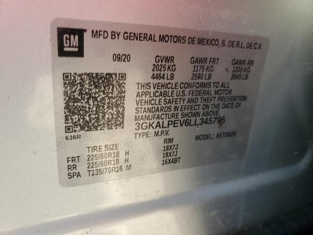 Photo 14 from auction – 2020 GMC TERRAIN SL with VIN 3GKALPEV6LL345795